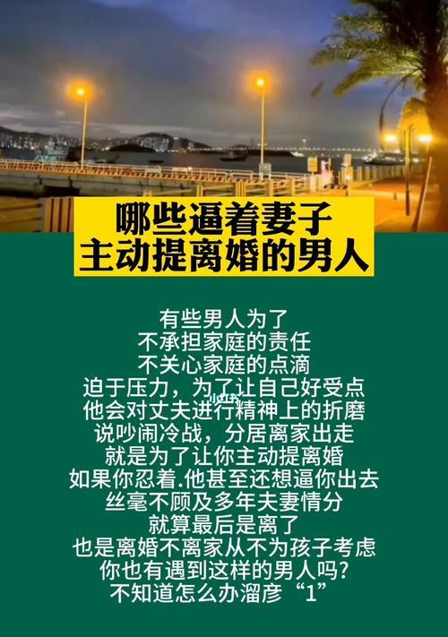 掌握技巧，让男人自己提出离婚（掌握技巧）-第3张图片-爱昵情感