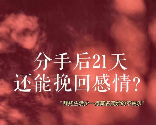 分手后想挽回男友的方法？有效策略有哪些？-第3张图片-爱昵情感