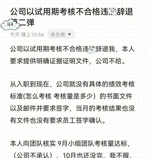 试用期被辞退了怎么办？如何有效挽回局面？-第1张图片-爱昵情感